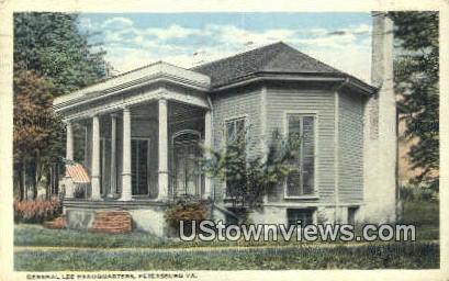 General Lee Headquarters  - Petersburg, Virginia VA Postcard