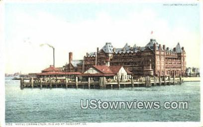 Hotel Chamberlin And Wharf  - Old Point Comfort, Virginia VA Postcard