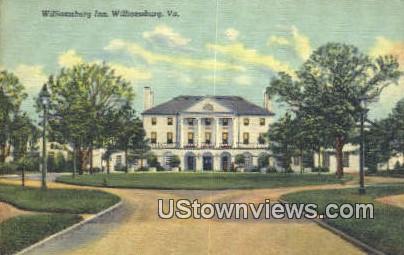 Williamsburg Inn  - Virginia VA Postcard