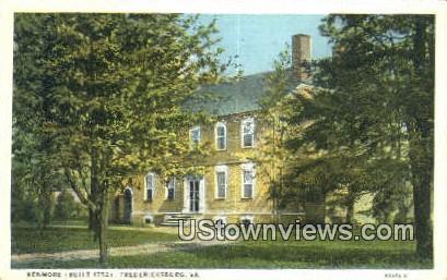 Kenmore  - Fredericksburg, Virginia VA Postcard
