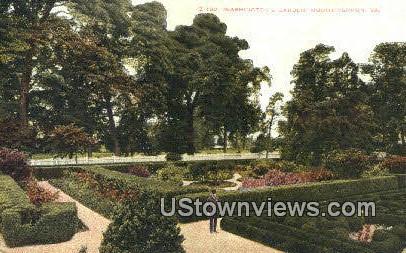 Washingtons Garden  - Mount Vernon, Virginia VA Postcard