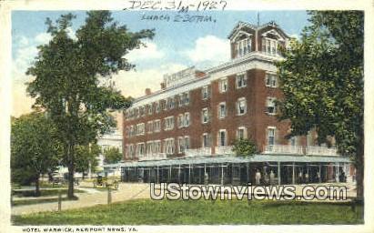 Hotel Warwick  - Newport News, Virginia VA Postcard