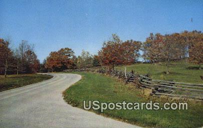 Blue Ridge Parkway, Virginia Postcard     ;       Blue Ridge Parkway, VA