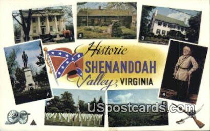 Shenandoah Valley, Virginia Postcard     ;       Shenandoah Valley, VA