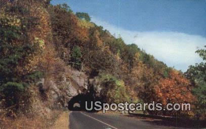 Tunnel, Skyline Drive - Shenandoah National Park, Virginia VA Postcard