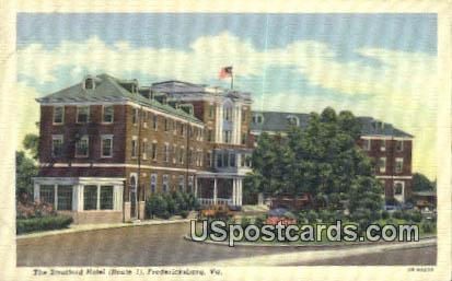 Stratford Hotel - Fredericksburg, Virginia VA Postcard