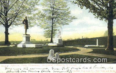 Jefferson Davis Monument - Richmond, Virginia VA Postcard