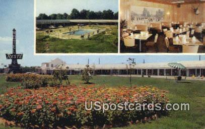 Reste' Motel - Emporia, Virginia VA Postcard