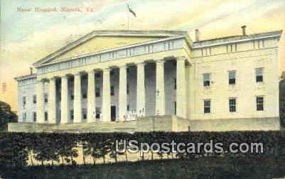 Naval Hospital - Norfolk, Virginia VA Postcard