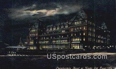 Chamberlain Hotel - Old Point, Virginia VA Postcard