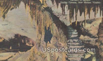 Skyland, Endless Caverns - New Market, Virginia VA Postcard