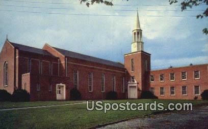 Blackburg's Baptist Church - Purcellville, Virginia VA Postcard