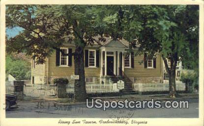 Rising Sun Tavern - Fredericksburg, Virginia VA Postcard