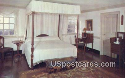 Washington's Bedroom - Mt Vernon, Virginia VA Postcard