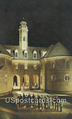 Colonial Williamsburg - Virginia VA Postcard