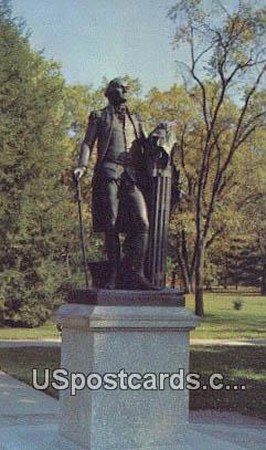 Statue of George Washington - Richmond, Virginia VA Postcard