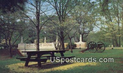 Memorial Bridge - Appomattox Court House, Virginia VA Postcard