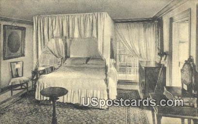 George Washington's Bedroom - Mt Vernon, Virginia VA Postcard