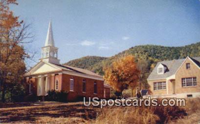 Warm Springs Presbyterian Church - Virginia VA Postcard