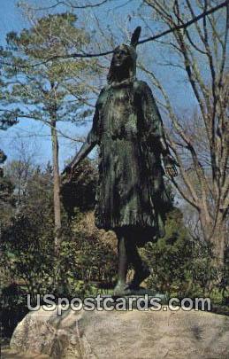 Pocahontas - Jamestown, Virginia VA Postcard