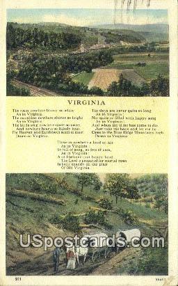 Misc, VA Postcard       ;         Misc, Virginia