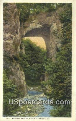 Natural Bridge, Virginia Postcard     ;       Natural Bridge, VA