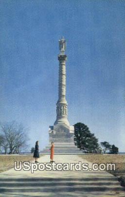 Yorktown Victory Monument - Virginia VA Postcard