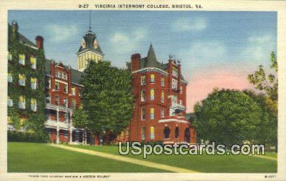 Virginia Intermont College - Bristol Postcard