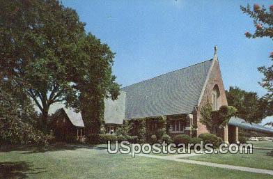 Main Base Chapel - Langley Field, Virginia VA Postcard
