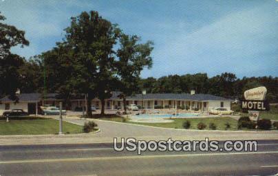 Virginian Motel - Richmond Postcard