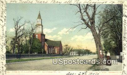 Duke of Gloucester Street - Williamsburg, Virginia VA Postcard