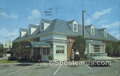 Lafayette Charcoal Steak & Seafood House - Williamsburg, Virginia VA Postcard