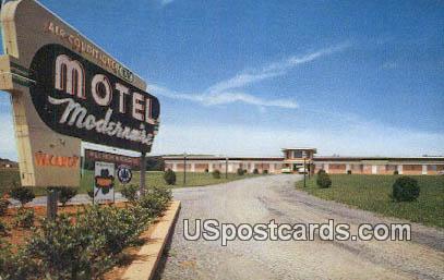 Motel Modernaire - Winchester, Virginia VA Postcard