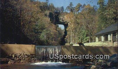 Below Dam - Natural Bridge, Virginia VA Postcard