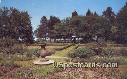 Colonial Garden - Westmoreland County, Virginia VA Postcard