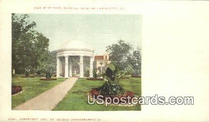 Temple of Fame - Arlington, Virginia VA Postcard
