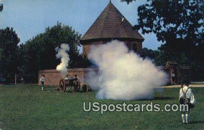 Magazine & Guardhouse - Colonial Williamsburg, Virginia VA Postcard