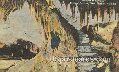 Skyland, Endless Caverns - New Market, Virginia VA Postcard