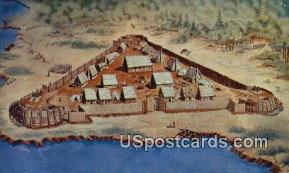 James Fort - Jamestown, Virginia VA Postcard