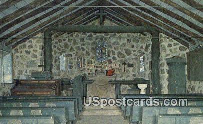 Shelter Chapel, Shrine Mont - Orkney Springs, Virginia VA Postcard