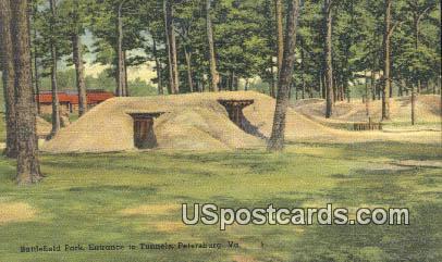 Battlefield Park - Petersburg, Virginia VA Postcard