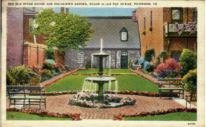 The Old Stone House - Richmond, Virginia VA Postcard