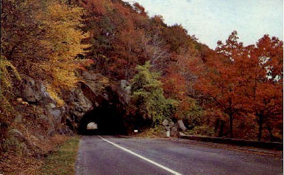 Mary's Rock  - Skyline Drive, Virginia VA Postcard