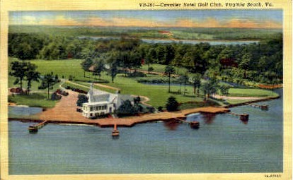 Cavalier Hotel - Virginia Beach Postcards, Virginia VA Postcard