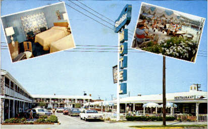 Plantation Motel - Virginia Beach Postcards, Virginia VA Postcard