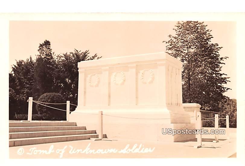 Tomb of the Unknown Soldier - Washington DC, Virginia VA Postcard