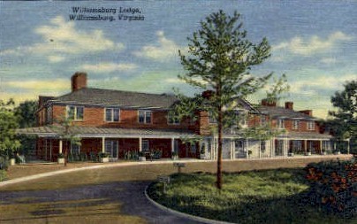 Williamsburg Lodge - Virginia VA Postcard