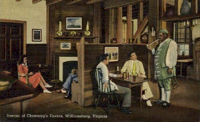 Chowning's Tavern - Williamsburg, Virginia VA Postcard