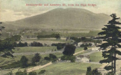 Ascutneyville - Ascutney Mountain, Vermont VT Postcard