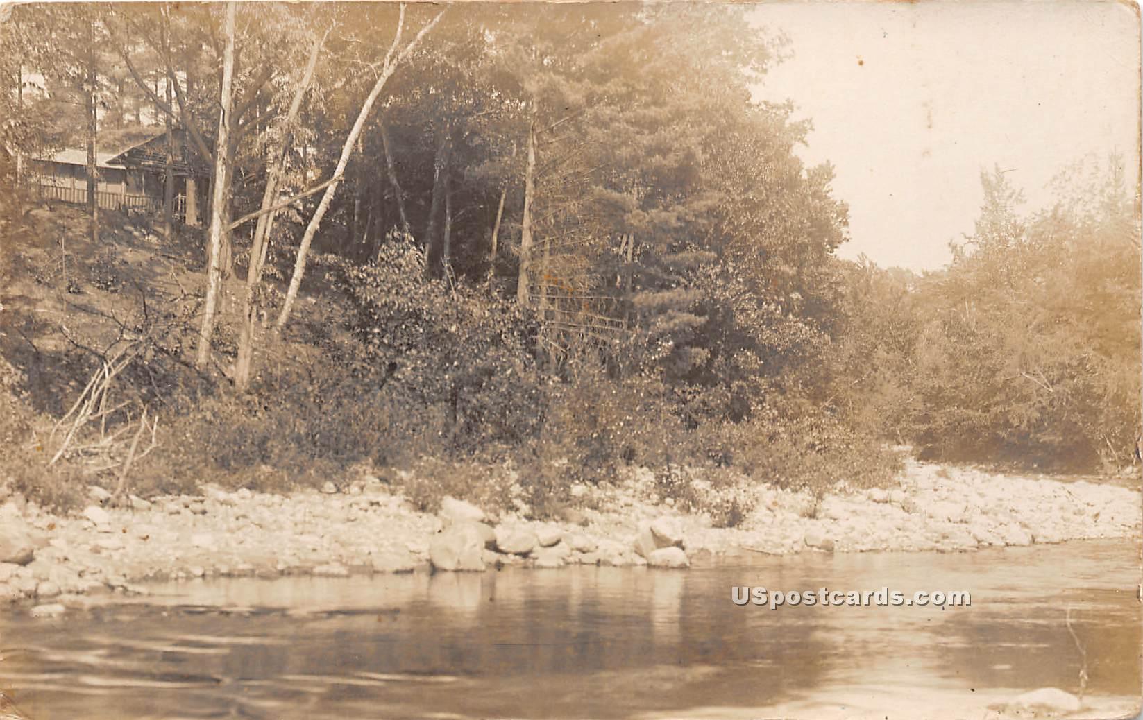 Roaring Branch Camps - Arlington, Vermont VT Postcard